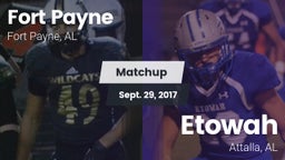 Matchup: Fort Payne High vs. Etowah  2017