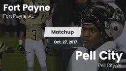Matchup: Fort Payne High vs. Pell City  2017