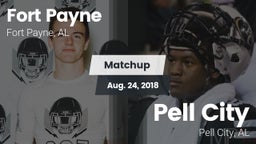 Matchup: Fort Payne High vs. Pell City  2018