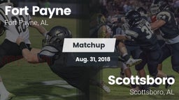 Matchup: Fort Payne High vs. Scottsboro  2018