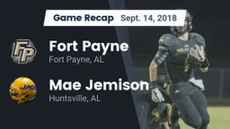 Recap: Fort Payne  vs. Mae Jemison  2018