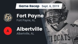 Recap: Fort Payne  vs. Albertville  2019