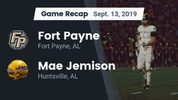 Recap: Fort Payne  vs. Mae Jemison  2019