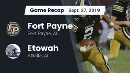Recap: Fort Payne  vs. Etowah  2019