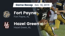 Recap: Fort Payne  vs. Hazel Green  2019