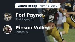 Recap: Fort Payne  vs. Pinson Valley  2019