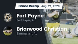 Recap: Fort Payne  vs. Briarwood Christian  2020