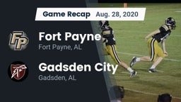 Recap: Fort Payne  vs. Gadsden City  2020