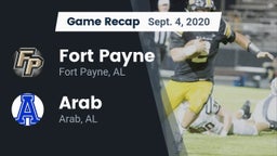 Recap: Fort Payne  vs. Arab  2020