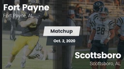 Matchup: Fort Payne High vs. Scottsboro  2020