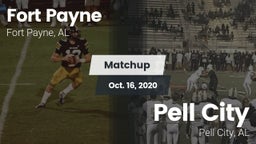 Matchup: Fort Payne High vs. Pell City  2020