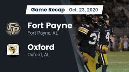 Recap: Fort Payne  vs. Oxford  2020