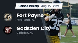 Recap: Fort Payne  vs. Gadsden City  2021