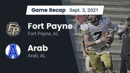 Recap: Fort Payne  vs. Arab  2021