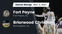 Recap: Fort Payne  vs. Briarwood Christian  2021