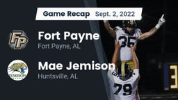 Recap: Fort Payne  vs. Mae Jemison  2022