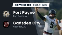 Recap: Fort Payne  vs. Gadsden City  2022