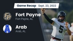 Recap: Fort Payne  vs. Arab  2022