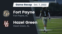 Recap: Fort Payne  vs. Hazel Green  2022