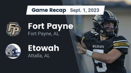 Recap: Fort Payne  vs. Etowah  2023