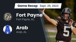 Recap: Fort Payne  vs. Arab  2023