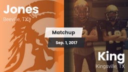 Matchup: Jones  vs. King  2017