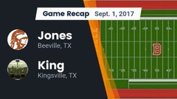 Recap: Jones  vs. King  2017