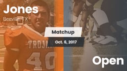 Matchup: Jones  vs. Open 2017