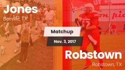 Matchup: Jones  vs. Robstown  2017