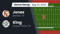 Recap: Jones  vs. King  2018