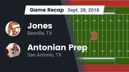 Recap: Jones  vs. Antonian Prep  2018