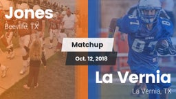 Matchup: Jones  vs. La Vernia  2018