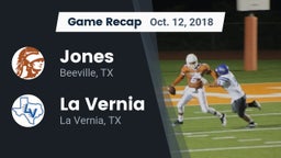 Recap: Jones  vs. La Vernia  2018