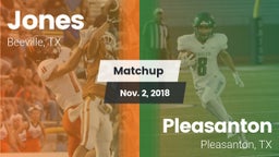 Matchup: Jones  vs. Pleasanton  2018