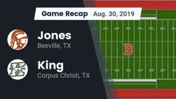 Recap: Jones  vs. King  2019