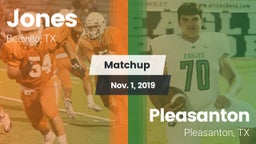 Matchup: Jones  vs. Pleasanton  2019
