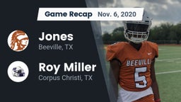 Recap: Jones  vs. Roy Miller  2020