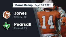 Recap: Jones  vs. Pearsall  2021