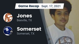 Recap: Jones  vs. Somerset  2021