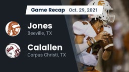 Recap: Jones  vs. Calallen  2021
