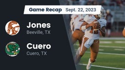 Recap: Jones  vs. Cuero  2023