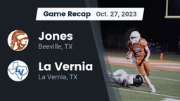 Recap: Jones  vs. La Vernia  2023