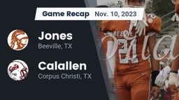 Recap: Jones  vs. Calallen  2023