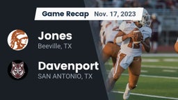Recap: Jones  vs. Davenport  2023