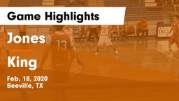 Jones  vs King  Game Highlights - Feb. 18, 2020