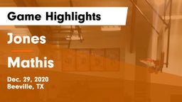Jones  vs Mathis  Game Highlights - Dec. 29, 2020
