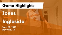 Jones  vs Ingleside  Game Highlights - Jan. 20, 2023