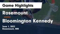 Rosemount  vs Bloomington Kennedy  Game Highlights - June 1, 2022