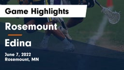 Rosemount  vs Edina  Game Highlights - June 7, 2022
