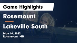 Rosemount  vs Lakeville South  Game Highlights - May 16, 2023